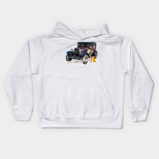 1931 Ford Model A Town Sedan Kids Hoodie